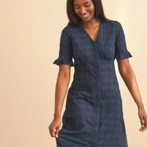 Long Tall Sally Broderie Fit and Flare Dress